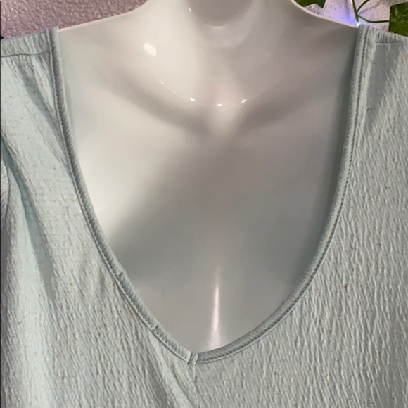 Blue tee with lace - Picture 4 of 5